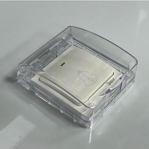 昌運監視器 DJS-DR02-W(透明) 黏貼式門鈴防水盒 無線門鈴防水盒 無線門鈴防水罩 適用於DJS-DR95-細節圖6