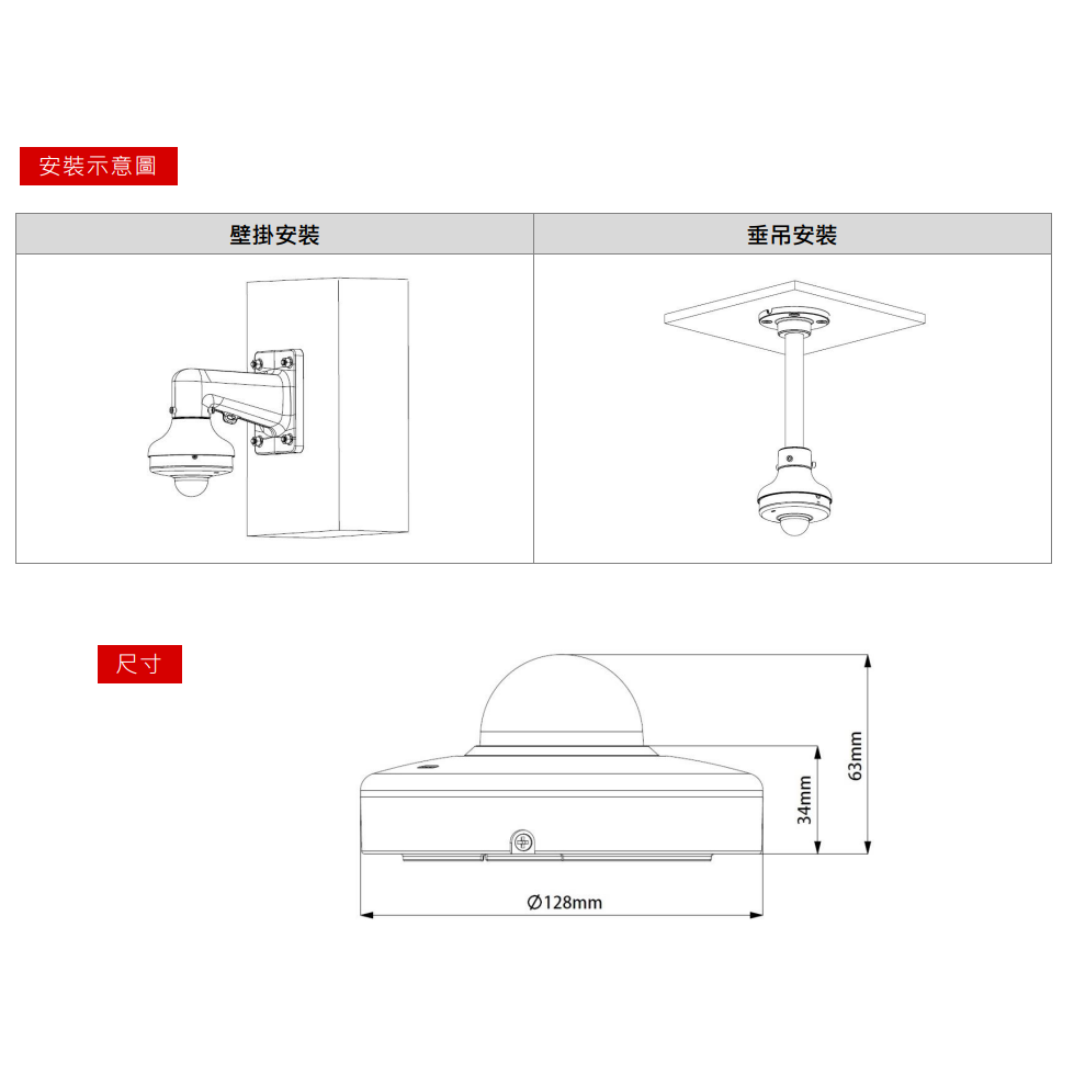 昌運監視器 SAMPO聲寶 VK-TWIPA1203SD 2MP 星光級 3倍 1080P 紅外線 快速球 攝影機-細節圖4