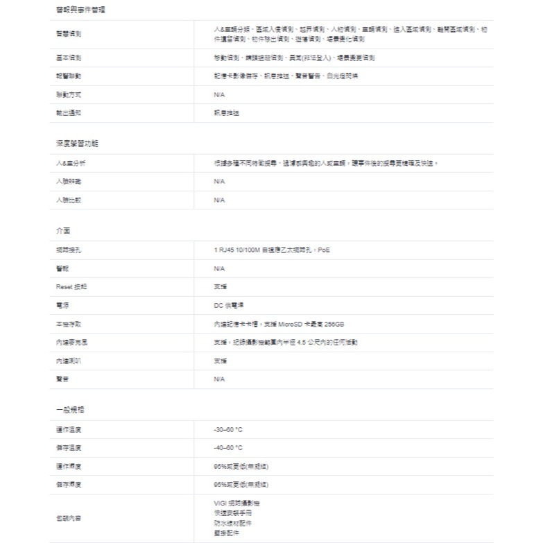 昌運監視器TP-LINK組合 VIGI NVR1004H-4P 4路主機+VIGI C350 5MP全彩網路攝影機*2-細節圖6