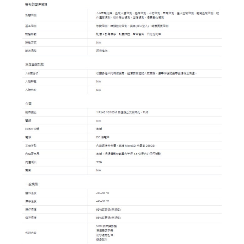 TP-LINK昌運監視器組合 VIGI NVR1004H-4P 4路主機+VIGI C350 5MP全彩網路攝影機*2-細節圖6