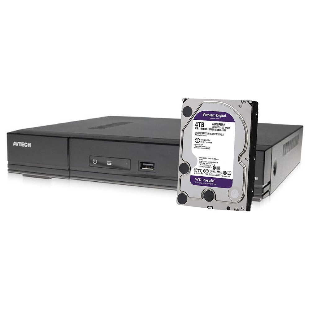 昌運監視器 送WD硬碟4TB AVTECH 陞泰 DGD1009AX-U1 8路 XVR 錄影主機-細節圖2