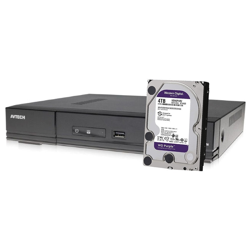 昌運監視器 送WD硬碟4TB AVTECH 陞泰 DGD1009AX-U1 8路 XVR 錄影主機-細節圖2