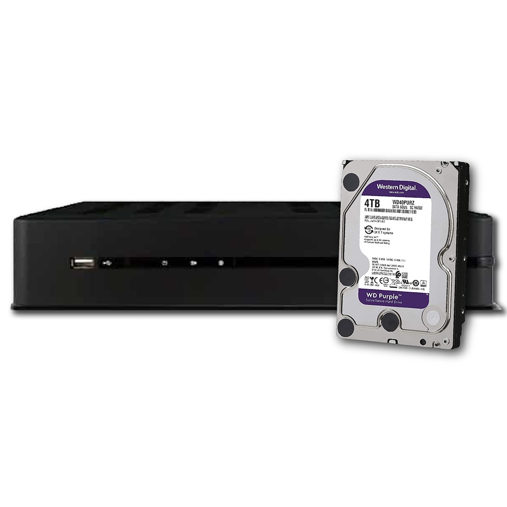 昌運監視器 ICATCH 可取 KMQ-1628EU-K 16路 錄影主機 + WD23PURZ 紫標 2TB-細節圖2