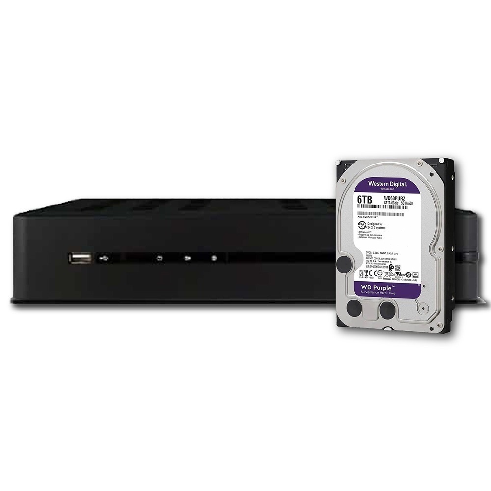昌運監視器 ICATCH 可取 KMQ-1628EU-K 16路 錄影主機 + WD64PURZ 紫標 6TB-細節圖2