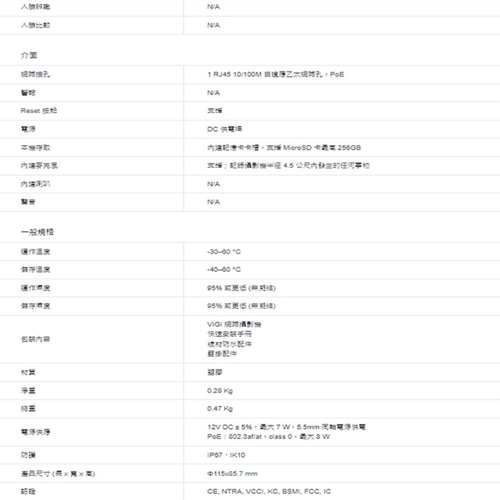 TP-LINK 昌運監視器 VIGI C250 500萬 全彩半球監視器 商用網路監控攝影機 IP CAM-細節圖2