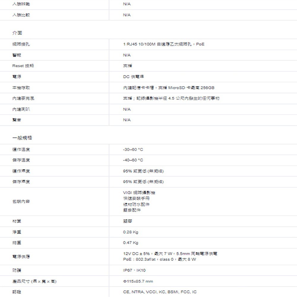 TP-LINK 昌運監視器 VIGI C250 500萬 全彩半球監視器 商用網路監控攝影機 IP CAM-細節圖2