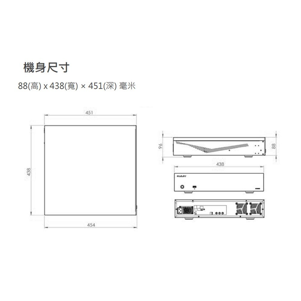 昌運監視器 LILIN 利凌 NAV2400AI 4路 Aida 辨識錄影主機 可支援4門AI辨識 請來電洽詢-細節圖4