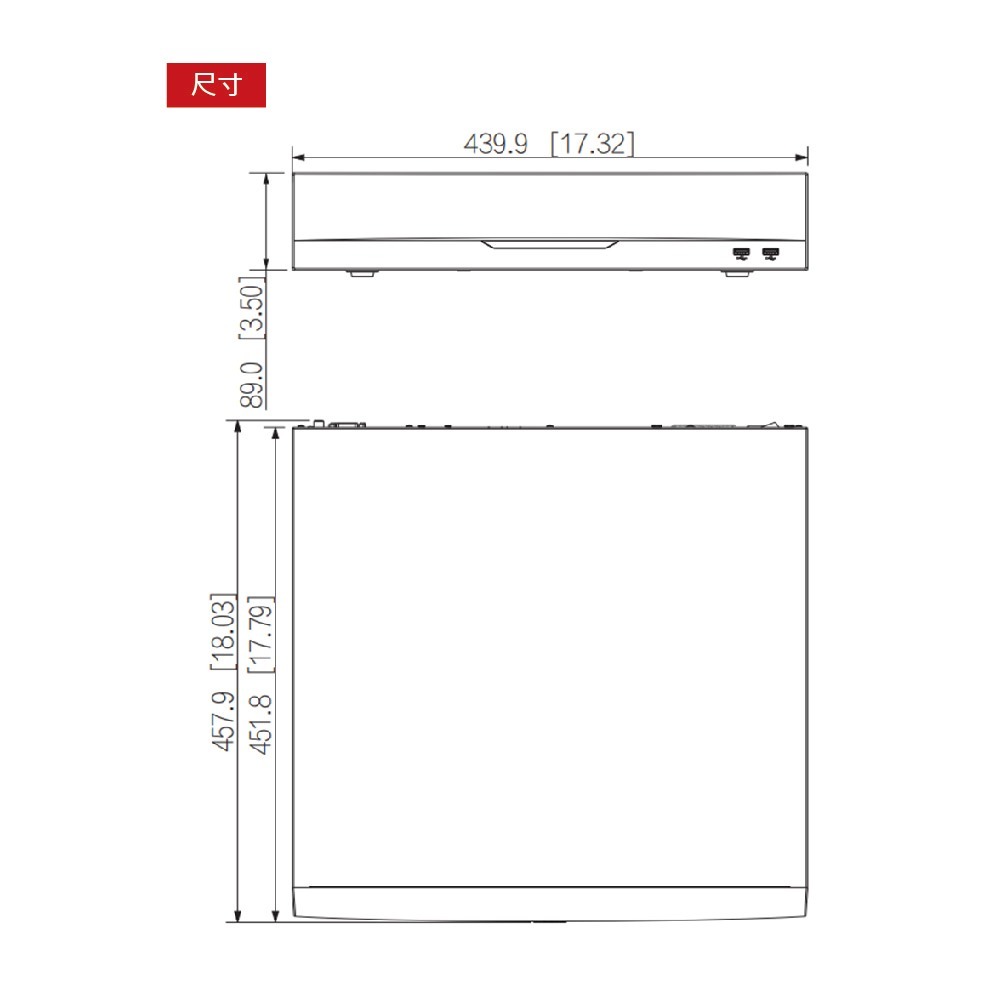 昌運監視器 SAMPO聲寶 DR-TW8516NV(EI) 16路 雙硬碟 8HDD NVR 網路型錄影主機-細節圖6