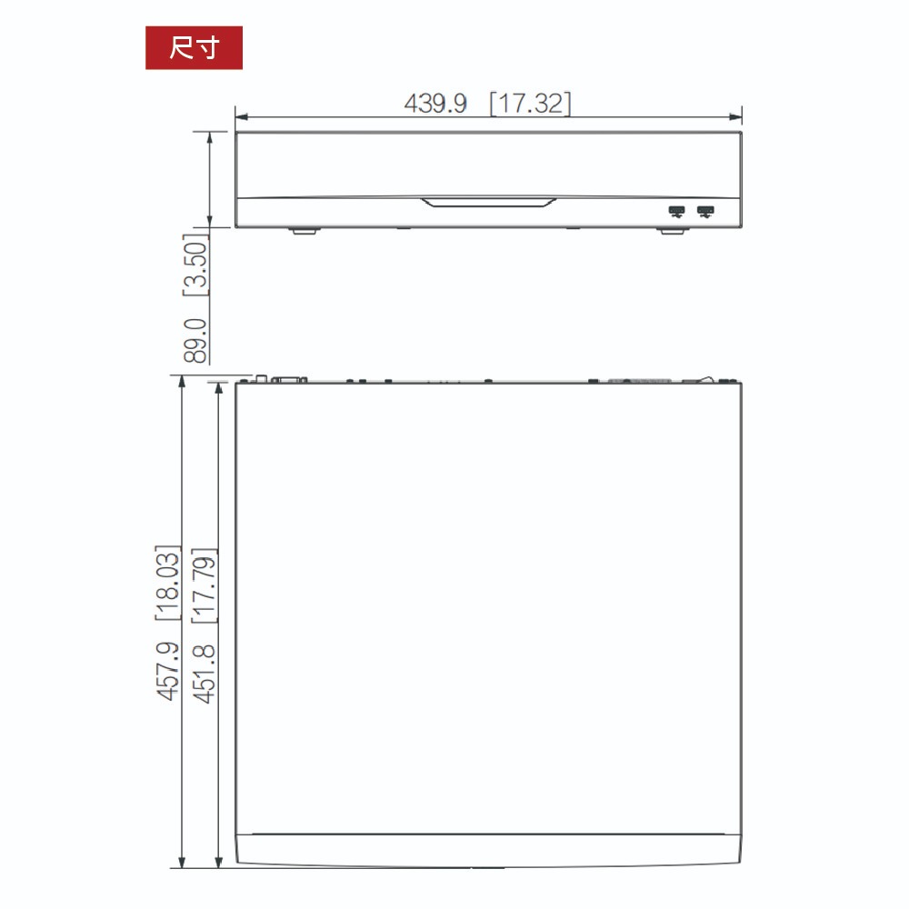 昌運監視器 SAMPO聲寶 DR-TW8532NV(EI) 32路 雙硬碟 8HDD NVR 網路型錄影主機-細節圖5