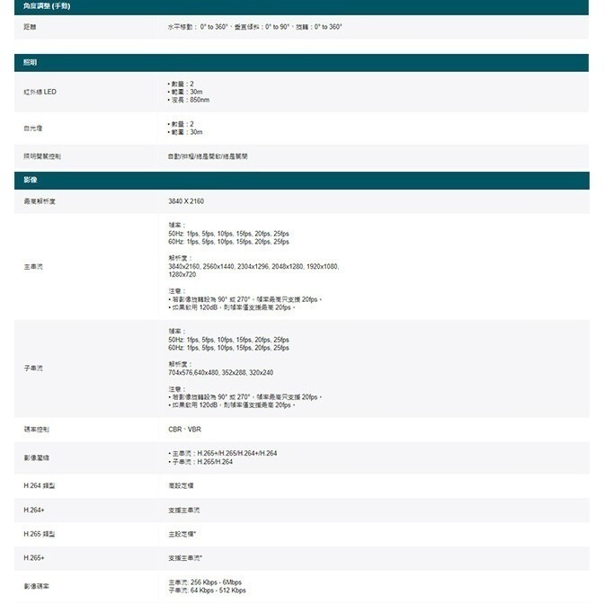 TP-LINK 昌運監視器 VIGI C385 800萬 全彩紅外線槍型監視器 PoE網路監控攝影機-細節圖3
