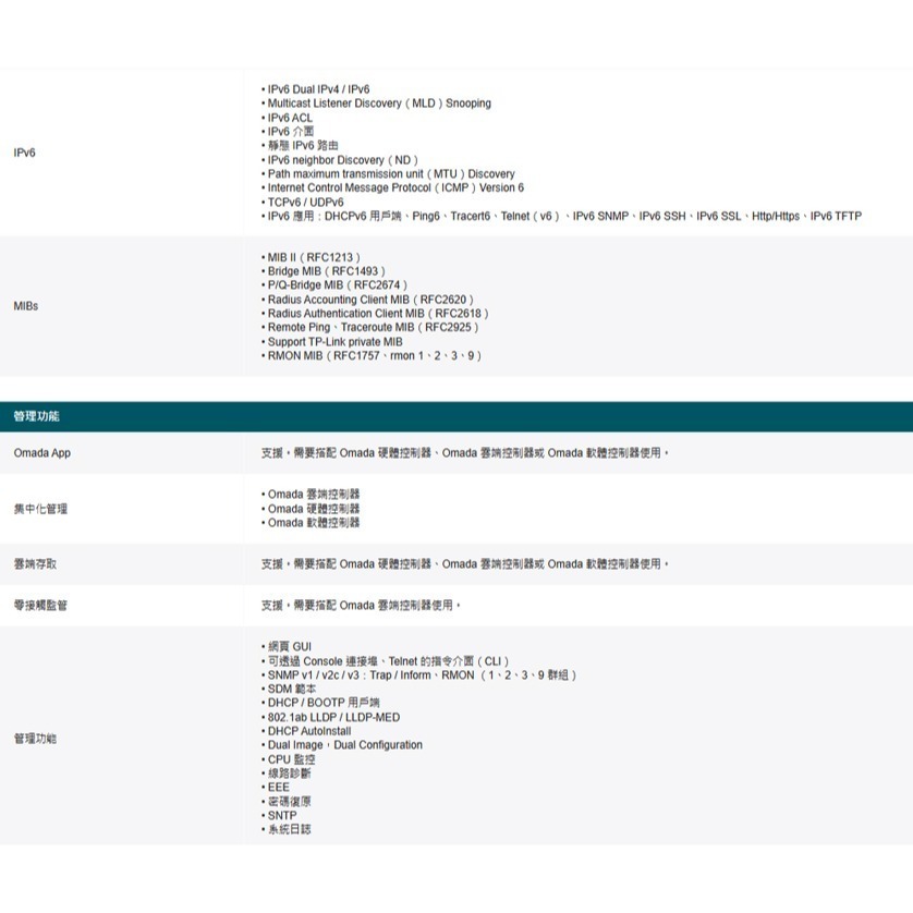 TP-LINK 昌運監視器 SG3428 24埠Gigabit L2+管理型交換器10/100/1000 Mbps-細節圖5