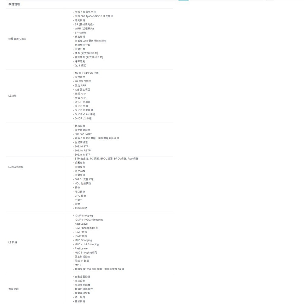 TP-LINK 昌運監視器 TL-SG3428XMP 24埠Gigabit+管理型交換器 10/100/1000Mbp-細節圖3