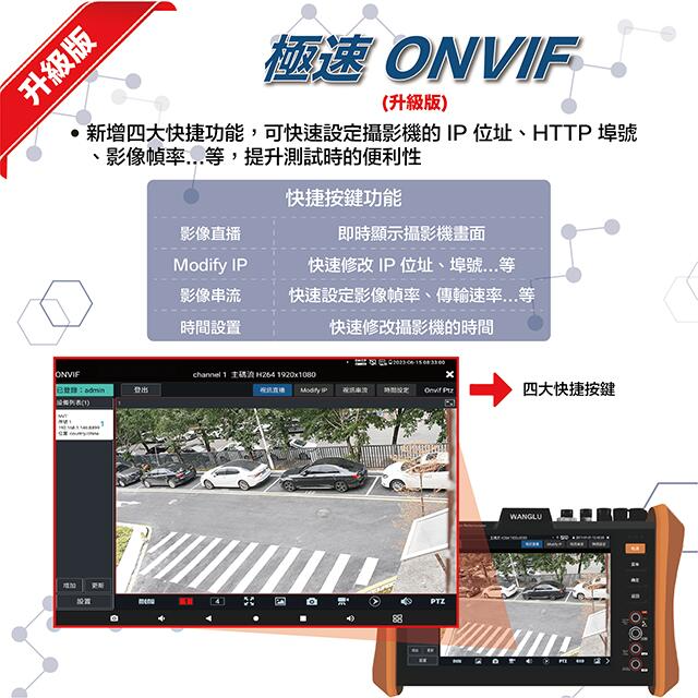 昌運監視器 HBS-H12 8吋 網路綜合型測試工程寶 支援插入SFP光模組 監視器測試-細節圖9