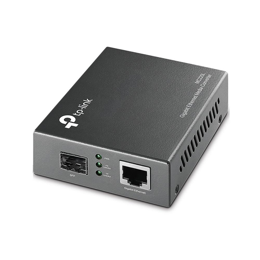 TP-LINK 昌運監視器 TL-MC220L Gigabit 乙太網路轉光纖轉換器 LC 多模單模雙芯單芯-細節圖2