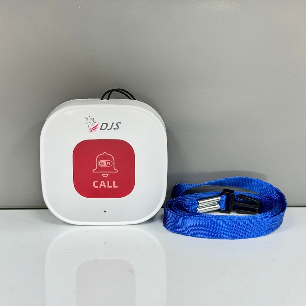 昌運監視器 DJS-995 Wi-Fi緊急求救按鈕 免主機 免網路閘道器 充電型免換電池 可搭配SD002接收器使用-細節圖2