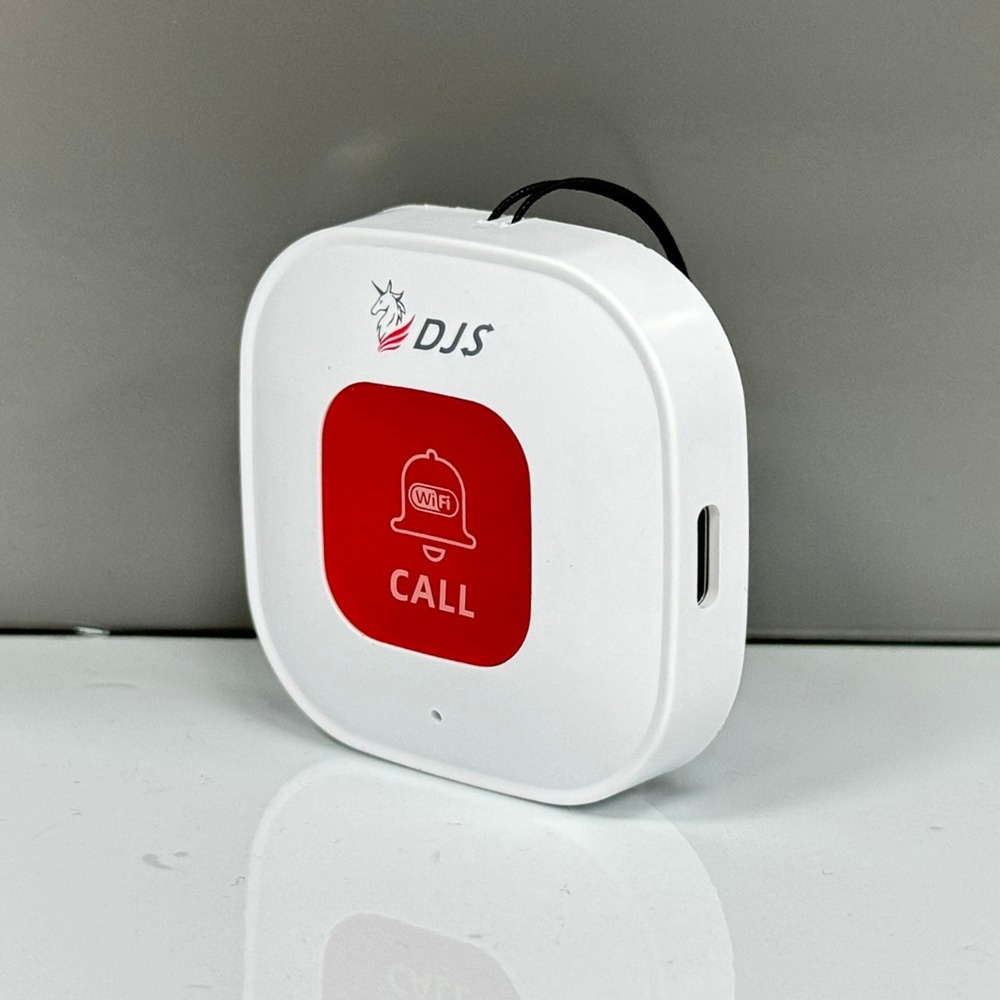 昌運監視器 DJS-995 Wi-Fi緊急求救按鈕 免主機 免網路閘道器 充電型免換電池 可搭配SD002接收器使用-細節圖3