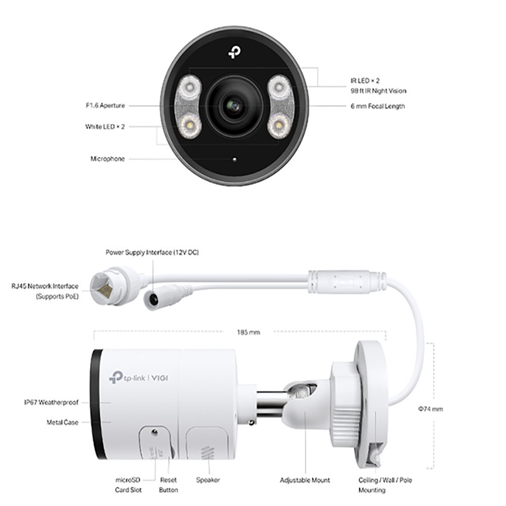 昌運監視器TP-LINK組合 VIGI NVR1008H-8MP 8路主機+VIGI C355 5MP全彩網路攝影機*4-細節圖8