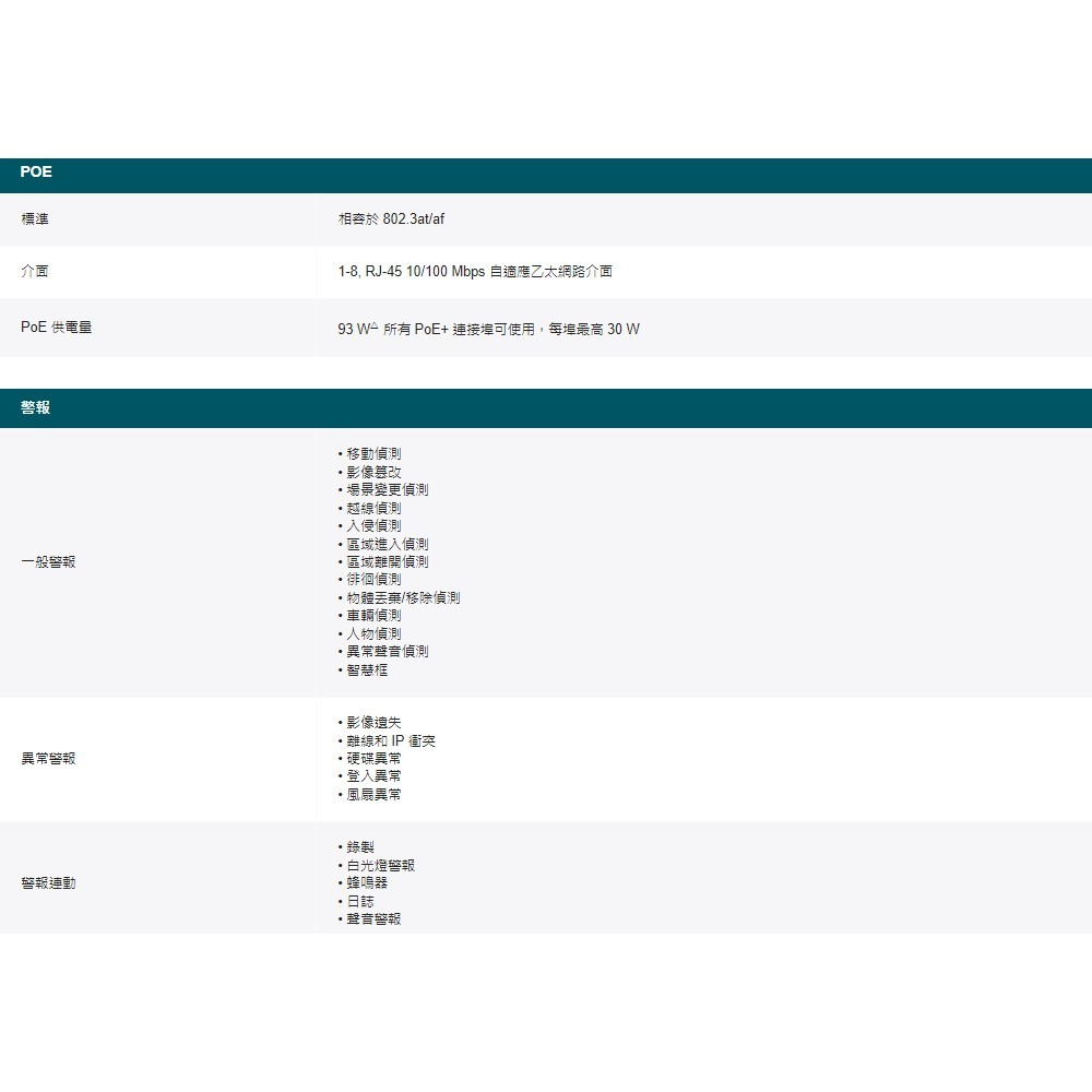 昌運監視器 TP-LINK VIGI NVR2008H-8MP 8路 網路監控主機 監視器主機 (NVR)-細節圖5