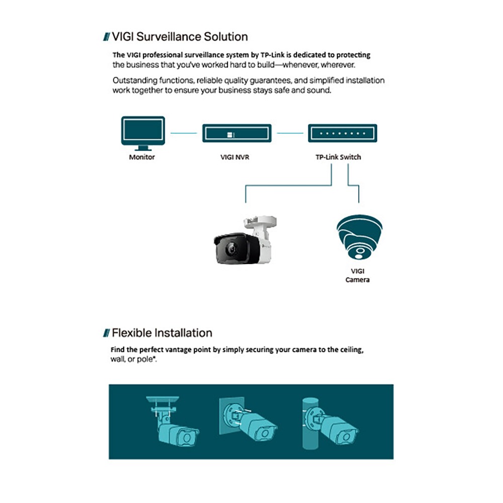 昌運監視器 TP-LINK組合 VIGI NVR1004H-4P 4路主機+VIGI C330I 3MP網路攝影機*2-細節圖6