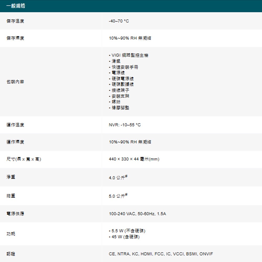 TP-LINK 昌運監視器 VIGI NVR4016H 16路 網路監控監視器主機-細節圖7
