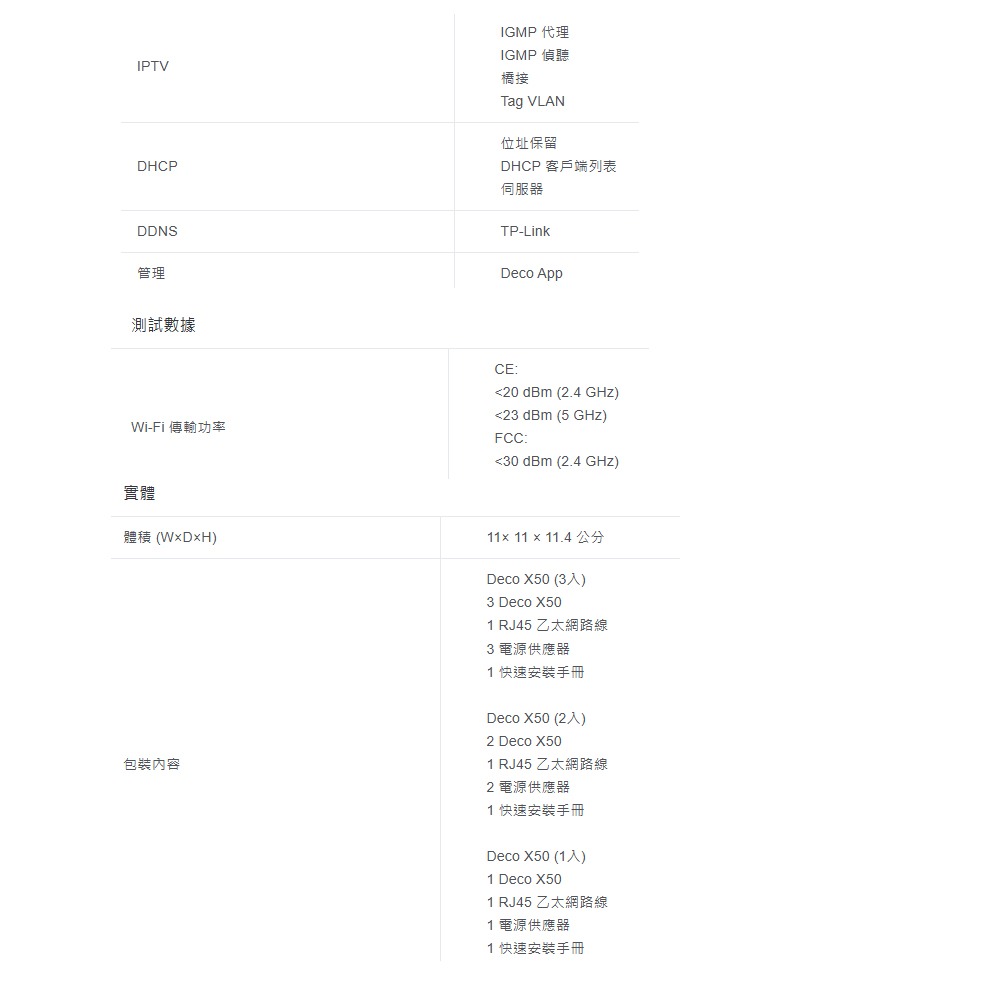 TP-LINK 昌運監視器 DECO X50 AX3000 wifi 分享器 wifi6 真Mesh雙頻無線網路-細節圖5