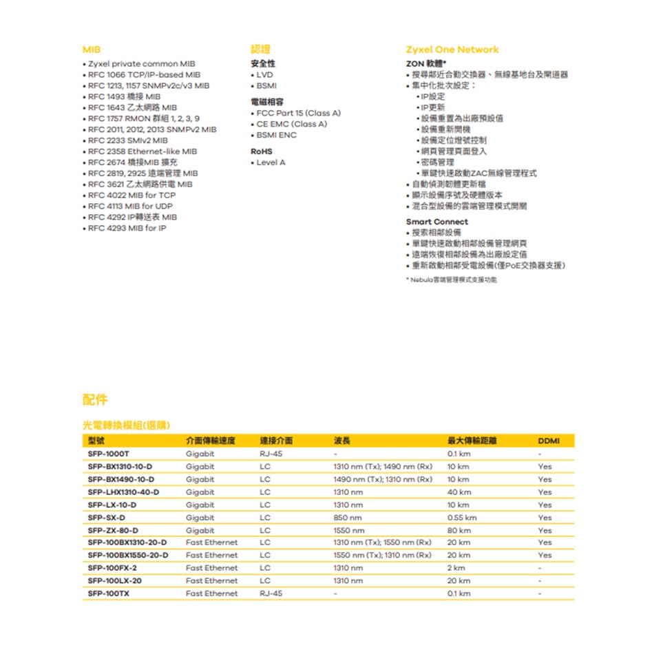 昌運監視器 ZYXEL 合勤 GS1920-8HPv2(MIT) 8埠GbE PoE智慧型網管交換器-細節圖5