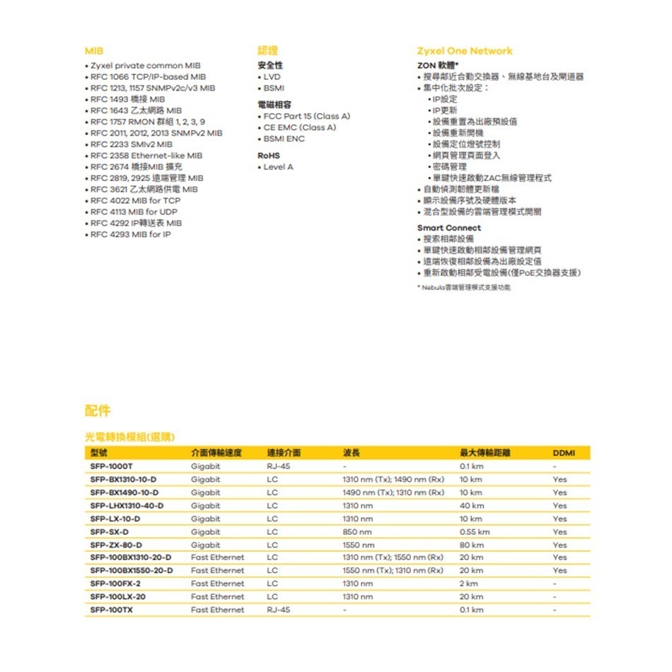 昌運監視器 ZYXEL 合勤 GS1920-24HPv2(MIT) 24埠GbE PoE智慧型網管交換器-細節圖5