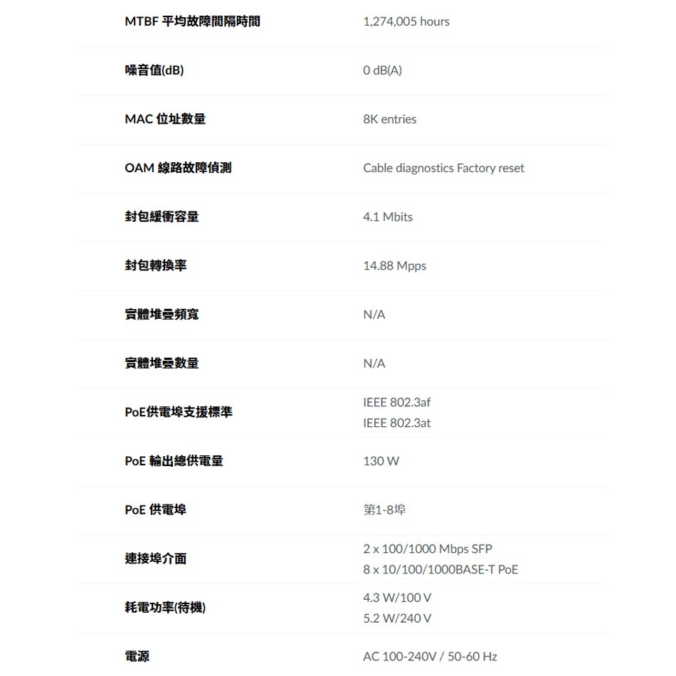 昌運監視器 D-LINK 友訊 DGS-1210-10MP L2 Gigabit智慧網管PoE交換器-細節圖3
