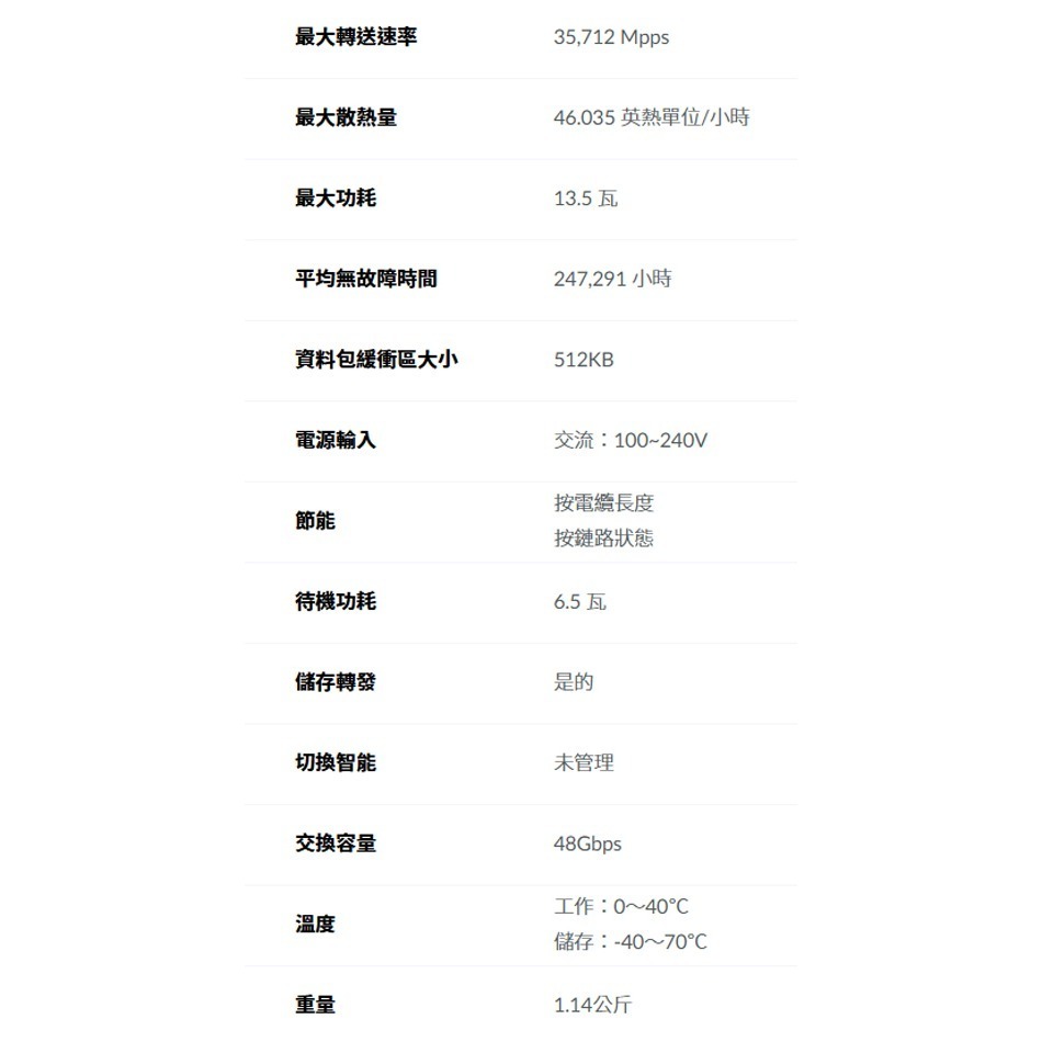 昌運監視器 D-LINK 友訊 DGS-1024C 24埠Gigabit無網管交換器-細節圖5