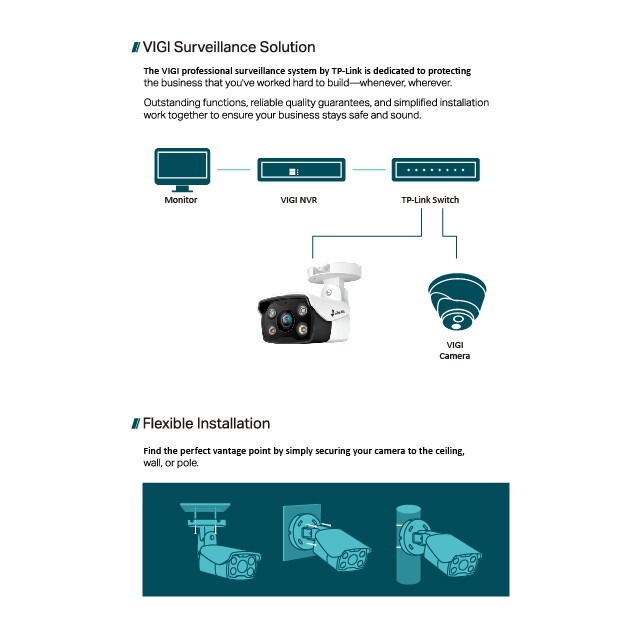 TP-LINK 昌運監視器組合 VIGI NVR2016H-16MP 主機+VIGI C330 300萬網路攝影機*16-細節圖6
