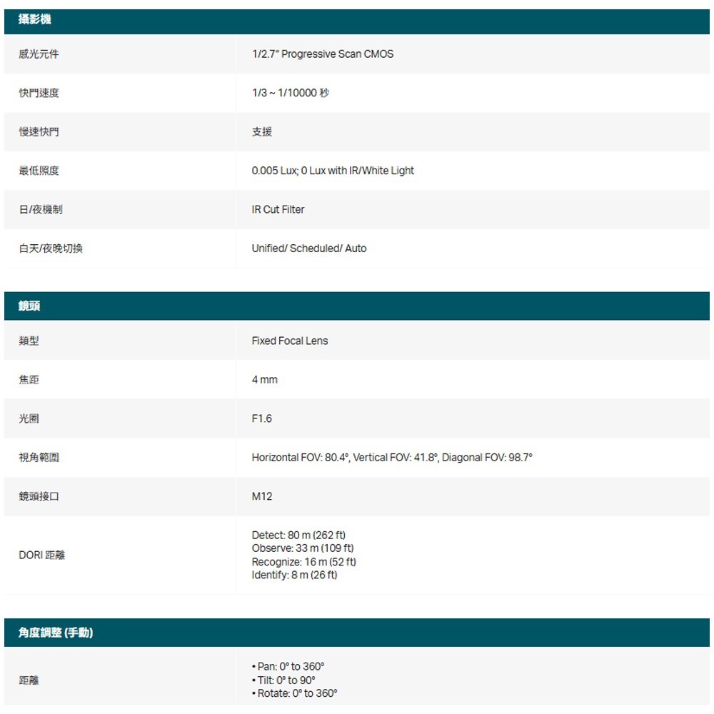 TP-LINK 昌運監視器 InSight S345-4G VIGI 4MP 戶外全彩4G槍型監視器/商用網路監控攝影機-細節圖2