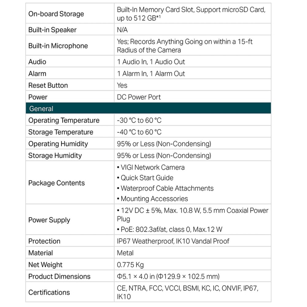 TP-LINK 昌運監視器組合 VIGI NVR1008H-8MP+InSight S245ZI 電動變焦網路攝影機*4-細節圖10
