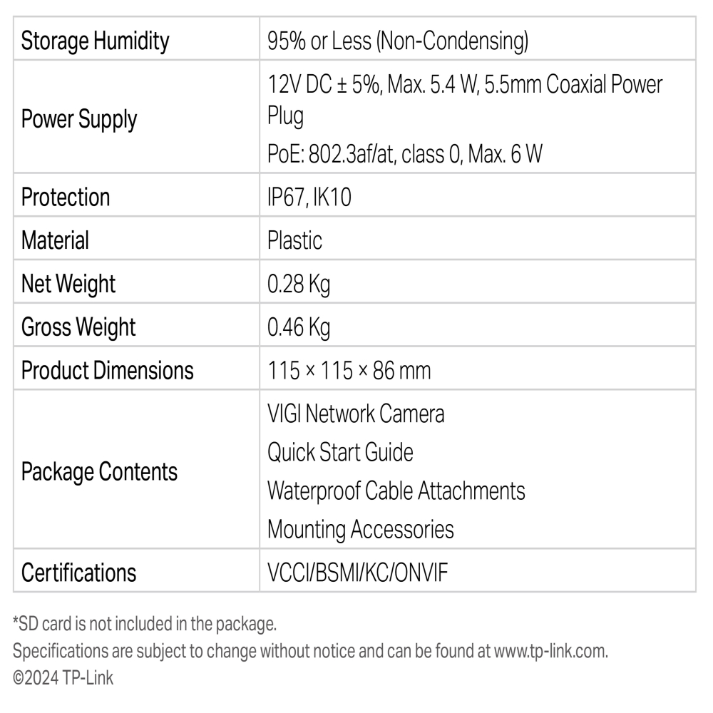 TP-LINK 昌運監視器組合 VIGI NVR1008H-8MP 8路主機+VIGI C240 全彩球型監視器*4-細節圖10