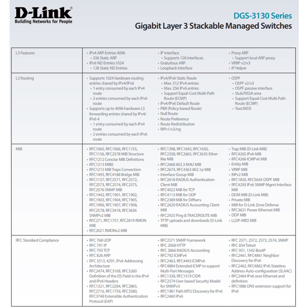 昌運監視器 D-LINK 友訊 DGS-3130-54TS L3 Gigabit可堆疊智慧網管交換器-細節圖5