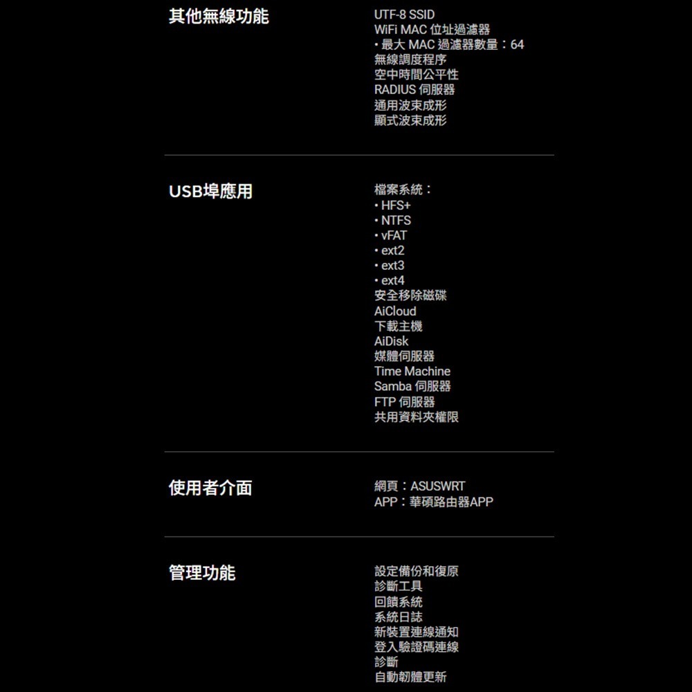 昌運監視器 ASUS華碩 RT-BE86U BE6800 WiFi 7 無線 Gigabit 雙頻電競路由器 分享器-細節圖9