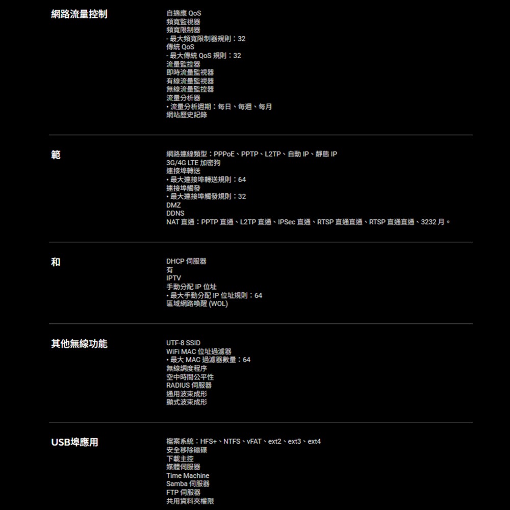 昌運監視器 ASUS華碩 TUF Gaming TUF-BE3600 AiMesh 雙頻WiFi 7 無線路由器-細節圖5