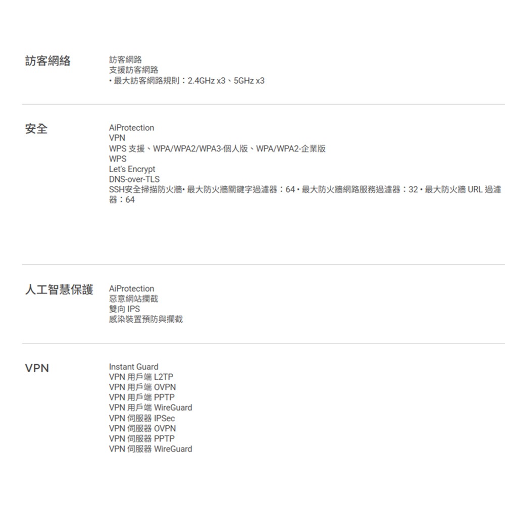 昌運監視器 ASUS華碩 RT-BE82U WIFI 7 BE6500 雙頻路由器-細節圖5