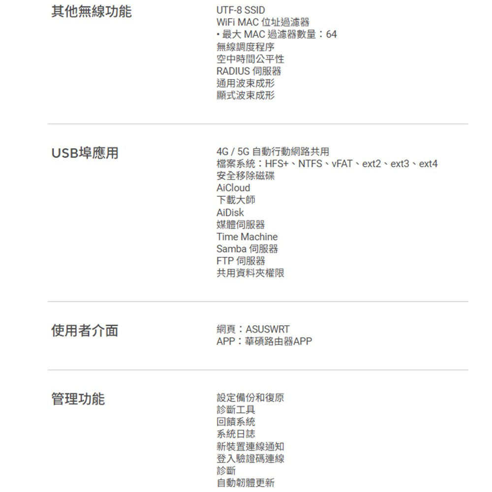 昌運監視器 ASUS華碩 RT-BE82U WIFI 7 BE6500 雙頻路由器-細節圖7