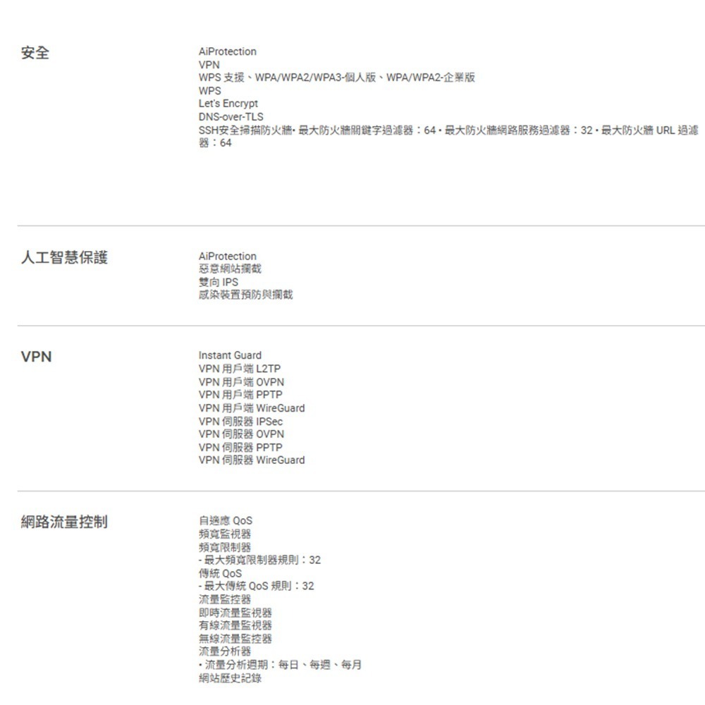 昌運監視器 ASUS華碩 RT-BE58U BE3600 AiMesh 雙頻WiFi 7 無線 Gigabit 路由器-細節圖5