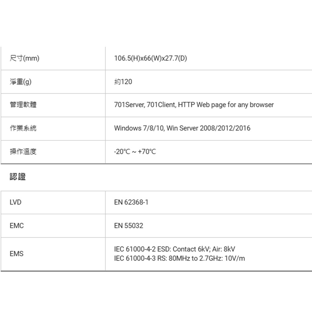 昌運監視器 SOYAL AR-727-CM-IO-0802R TCP轉Wiegand 唯根輸出串列伺服器-細節圖9
