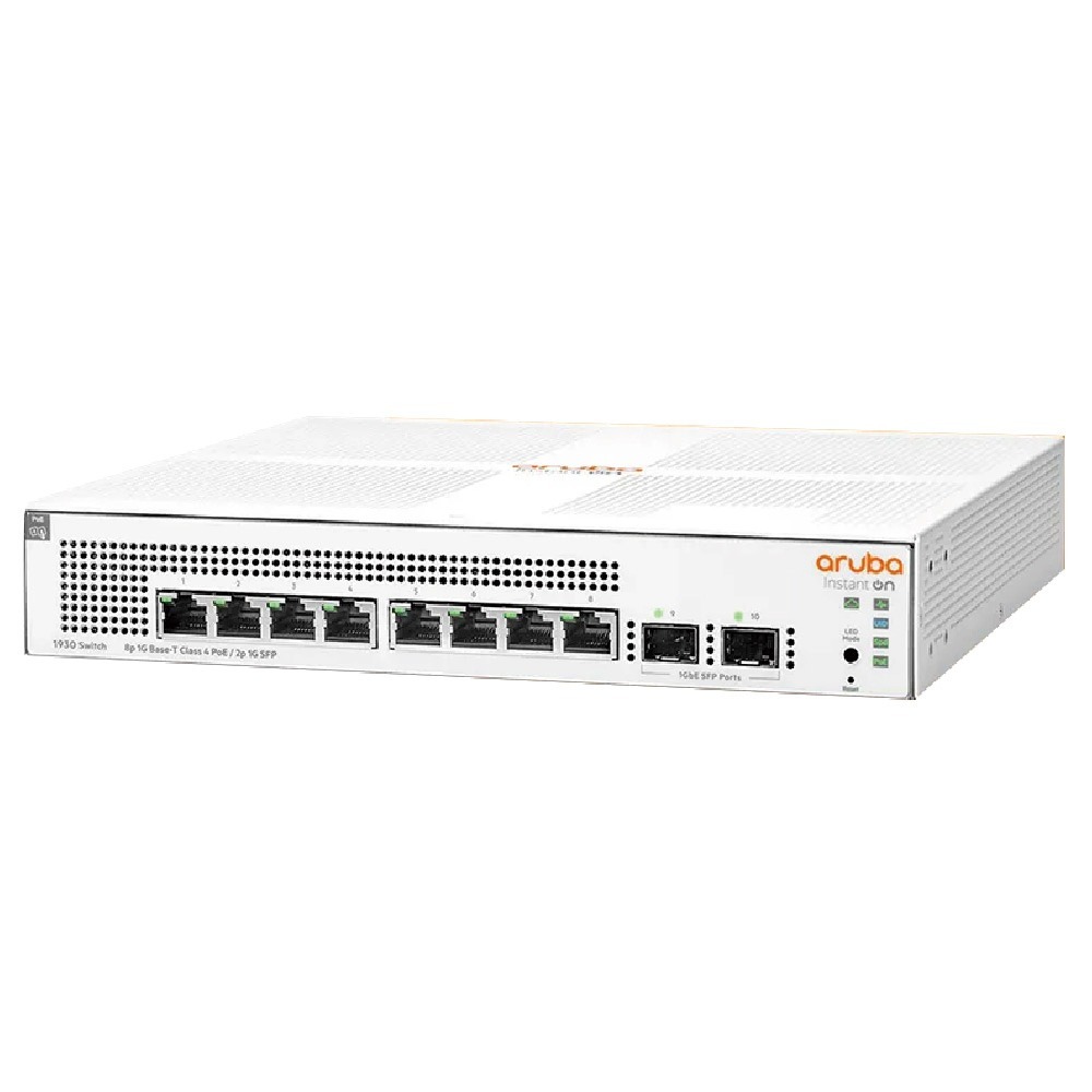 昌運監視器Aruba HPE IOn 1930 8G 2SFP 124W Switch 8埠網路交換器(JL681A)-細節圖2