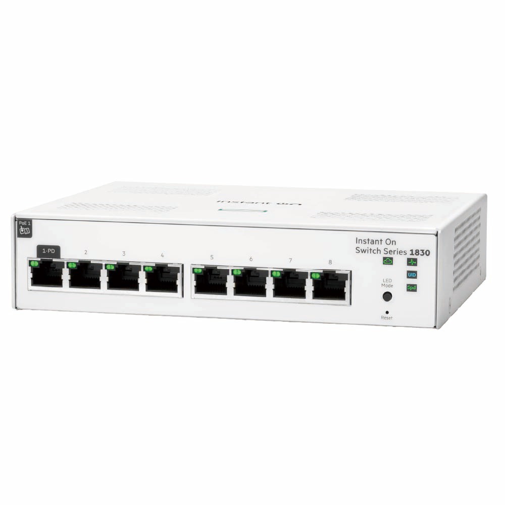 昌運監視器Aruba HPE Instant On 1830 8G Switch 8埠網路交換器(JL810A)-細節圖2