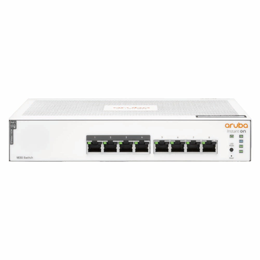 昌運監視器Aruba HPE Instant On 1830 8G 65W Switch 8埠網路交換器(JL811A)-細節圖2