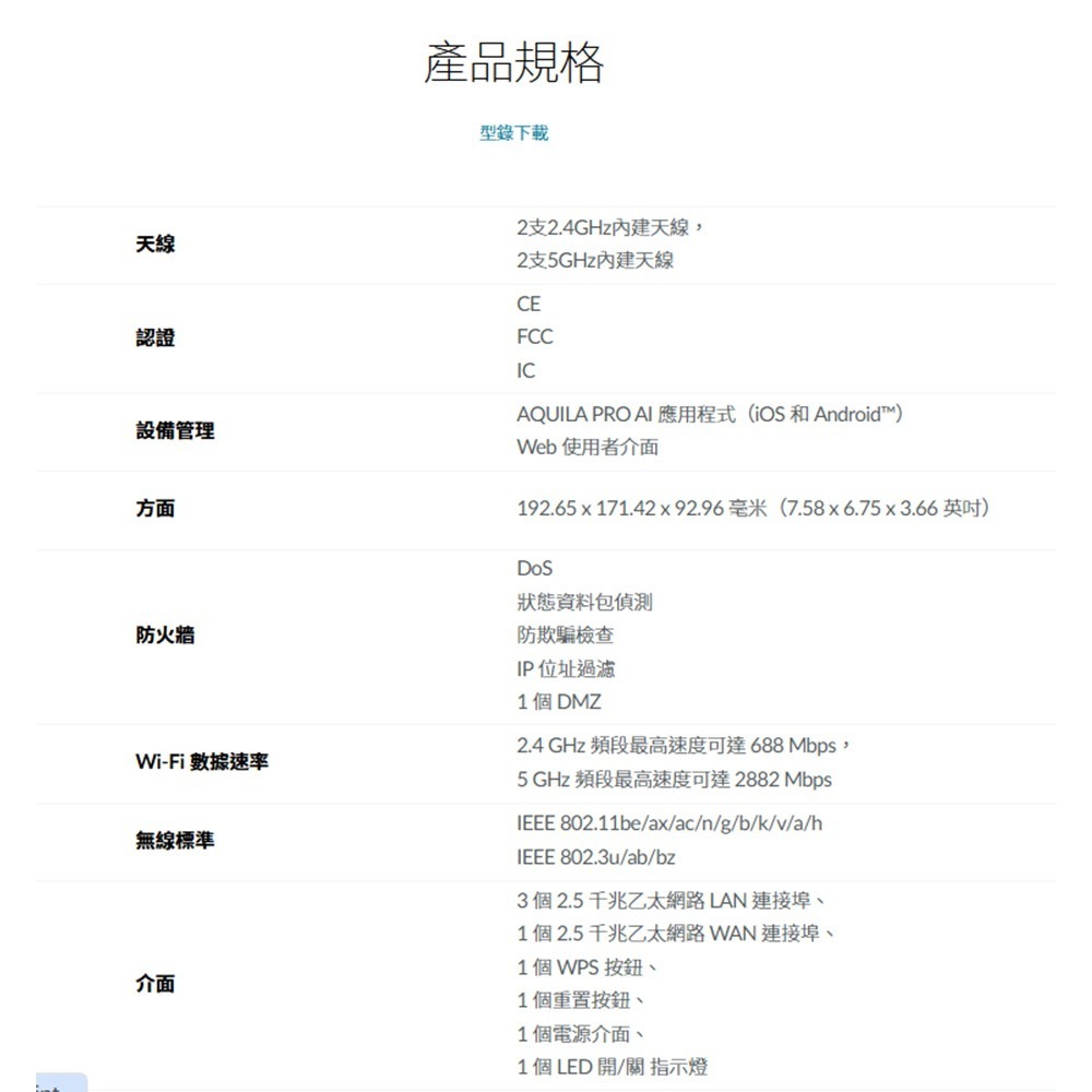 昌運監視器 D-Link 友訊 M36 BE3600 Wi-Fi 7無線MESH路由器-細節圖5