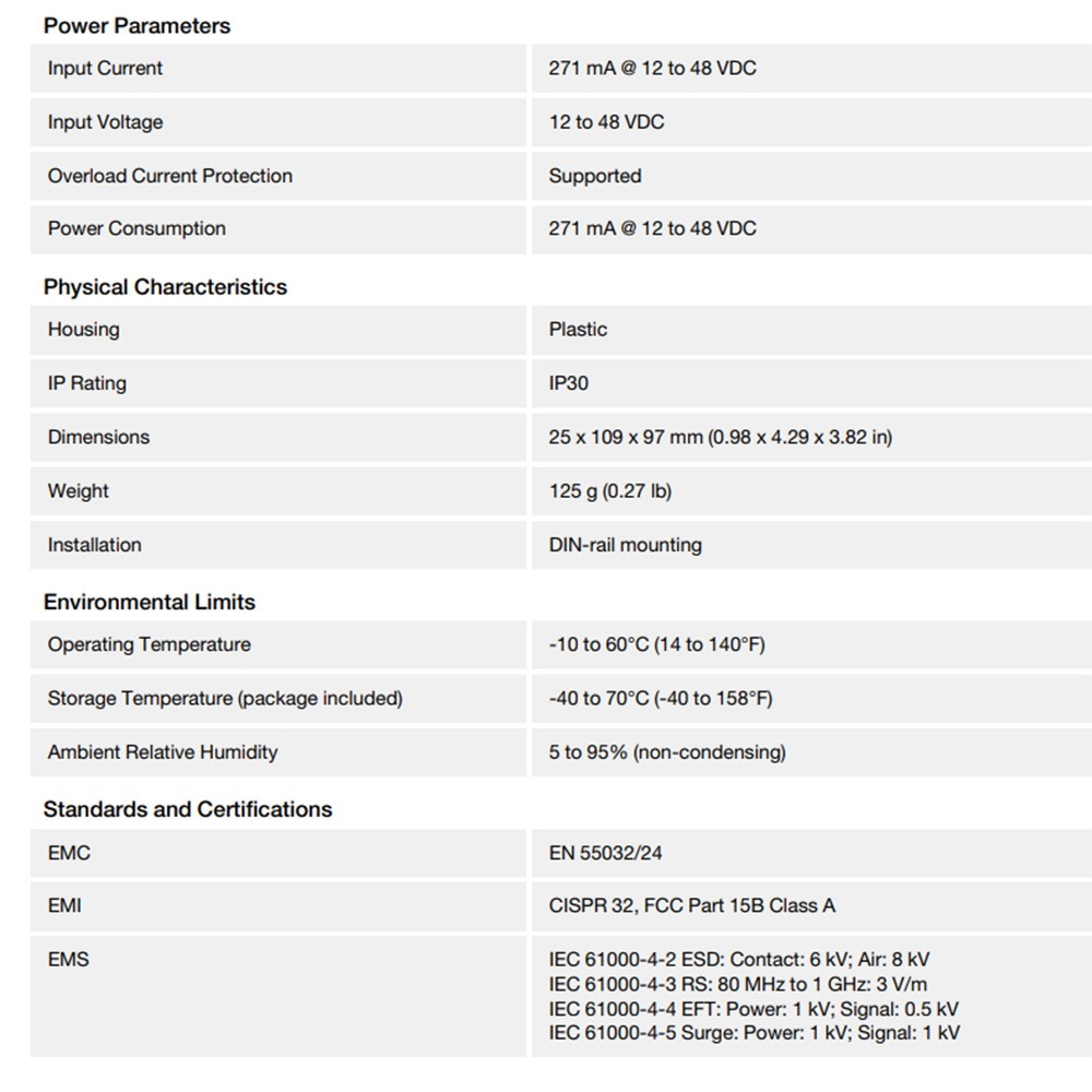 昌運監視器 MOXA IMC-21-S-SC 入門工業級 媒體轉換器 單模SC-細節圖4