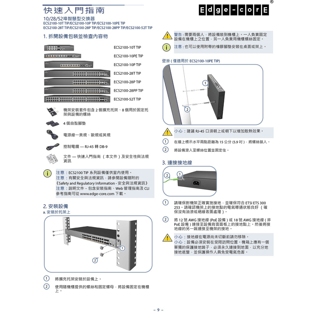 昌運監視器 Edge-corE Edgecore ECS2100-28P 24埠智慧網管型PoE交換器-細節圖3