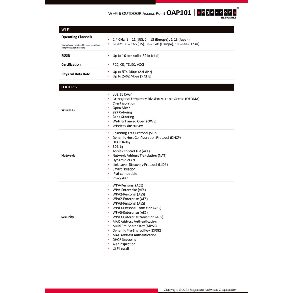 昌運監視器 Edge-corE Edgecore OAP101 戶外無線基地台 IP68防護等級 PoE供電-細節圖5