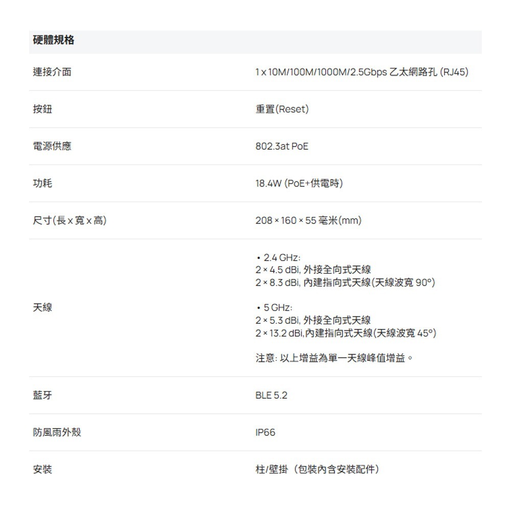 昌運監視器TP-LINK EAP725-Outdoor Omada BE5000戶外/室內Wi-Fi7無線基地台來電洽詢-細節圖3