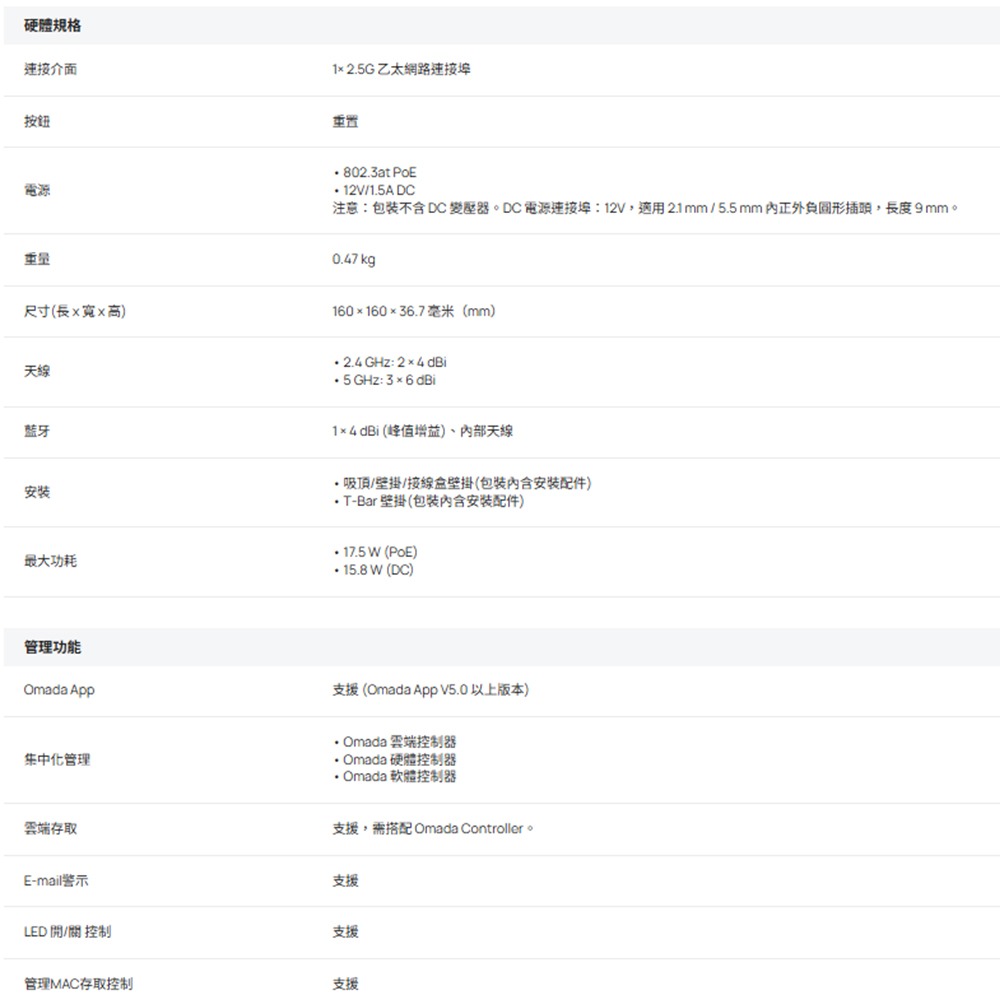 昌運監視器 TP-LINK EAP727 BE5000 吸頂式 Wi-Fi 7 無線基地台(請來電洽詢)-細節圖2