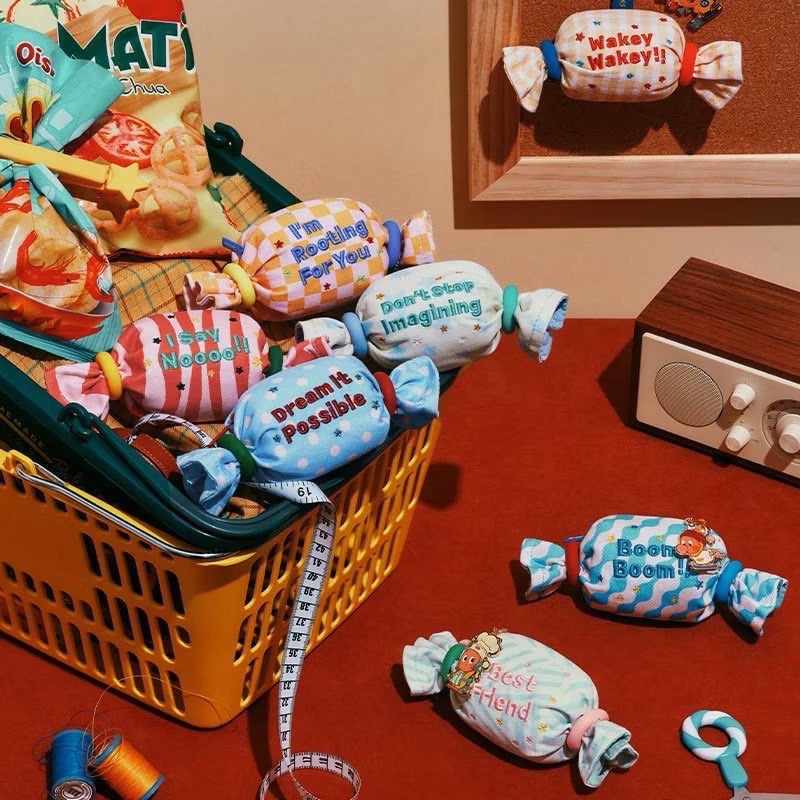 123!我們都是星星人-迷你包掛件（糖果包）-細節圖2